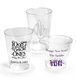 Personalized Clear Plastic Cups for All Occasions Image 6 of 10